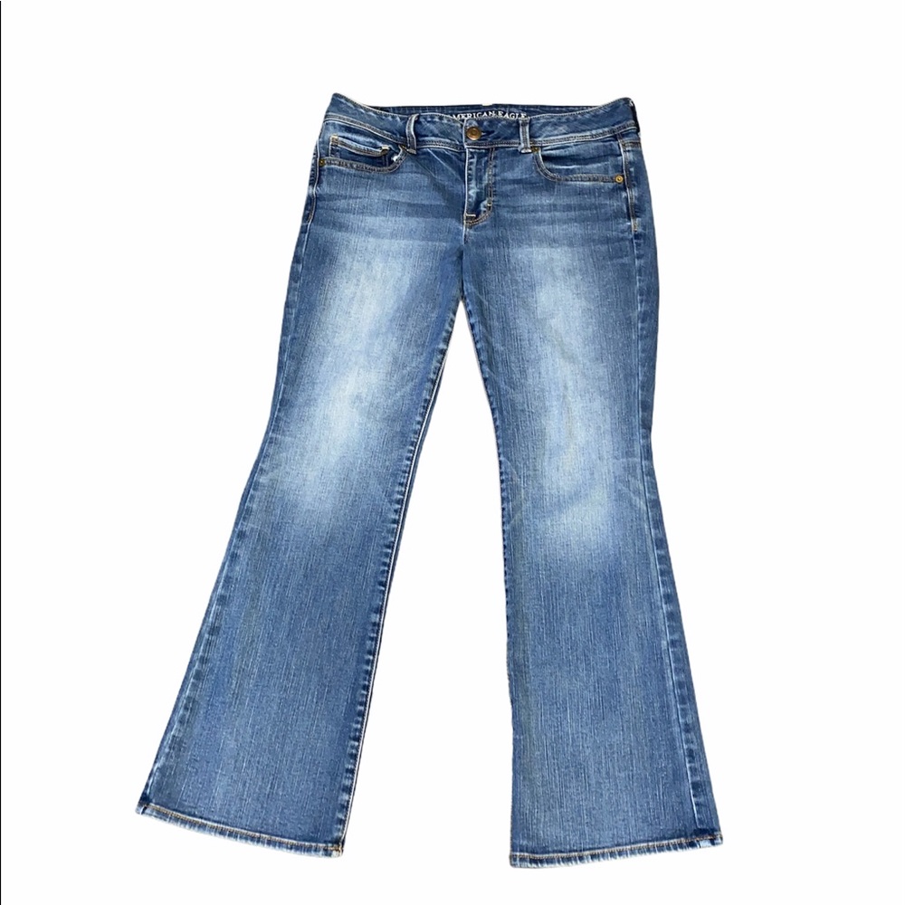 American Eagle Super Stretch Kick Boot 12 short